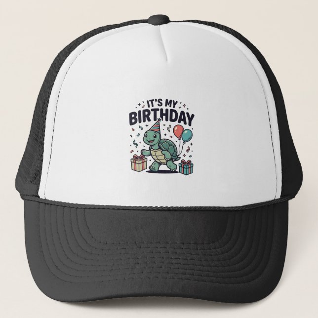 Casquette Conception vectorielle de fête d'anniversaire de t (Devant)