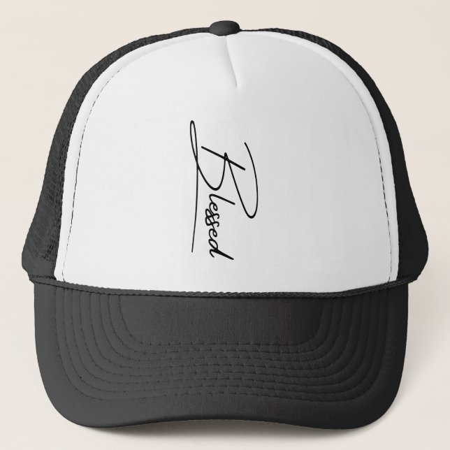 Casquette Conception verticale de la foi chrétienne unique (Devant)