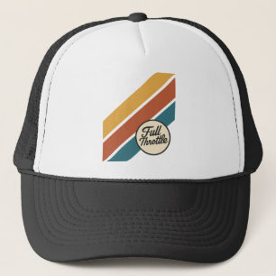 Casquette Conception vintage Motorsport - Bandes de vitesse 