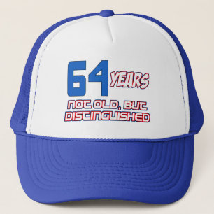 CASQUETTE CONCEPTIONS D'ANNIVERSAIRE DE 64 ANNÉES