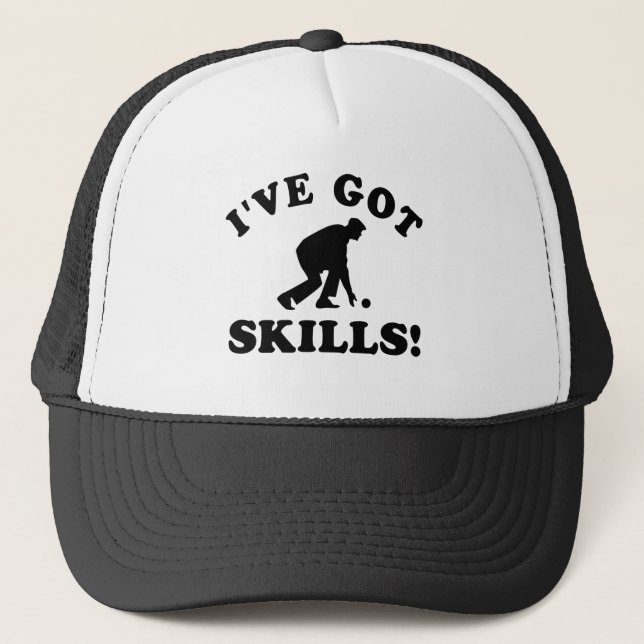 Casquette conceptions de vecteur de cuvette de pelouse (Devant)