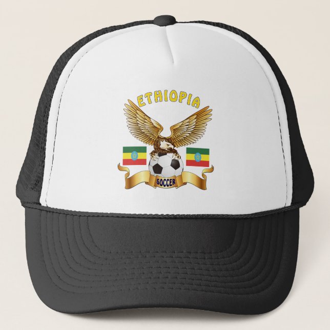 Casquette Conceptions du football de l'Ethiopie (Devant)