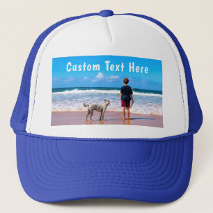 Casquette Concevez Votre Propre Chapeau de Trucker avec Phot