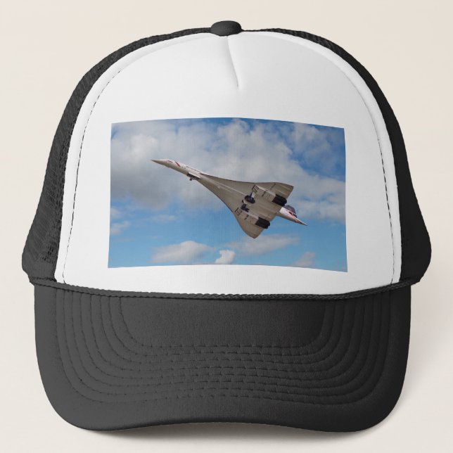 Casquette Concorde supersonique G-BOAB (Devant)