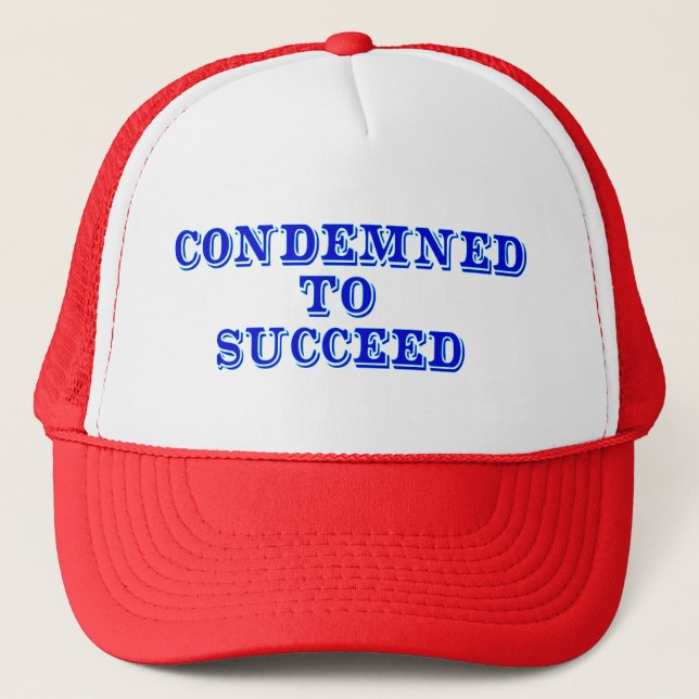 Casquette Condamné à réussir (Devant)