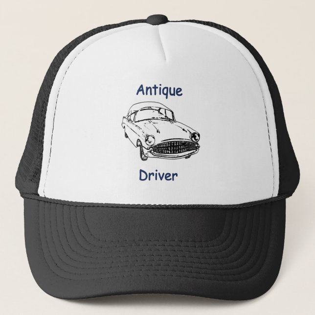 Casquette Conducteur antique (Devant)