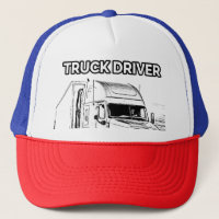 Conducteur de camion lourd Retro 80's Vintage 70's