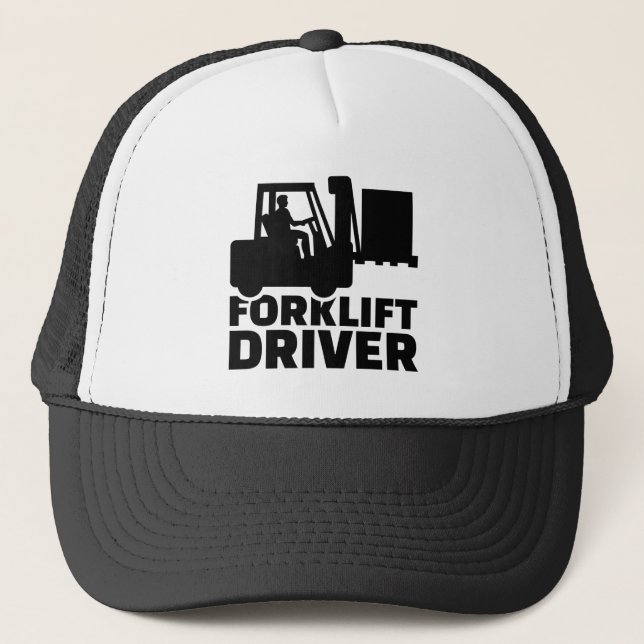Casquette Conducteur de chariot élévateur (Devant)