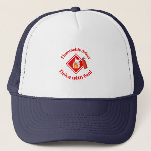 Casquette Conducteur Inflammable Cadeau pour Camionneur Dr