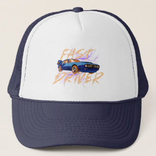 Casquette CONDUCTEUR RAPIDE - bleu