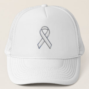 Casquette Conscience blanche de ruban de style ceinturée pa