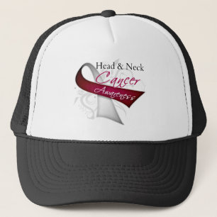 Casquette Conscience de cancer de la tête et du cou de ruba
