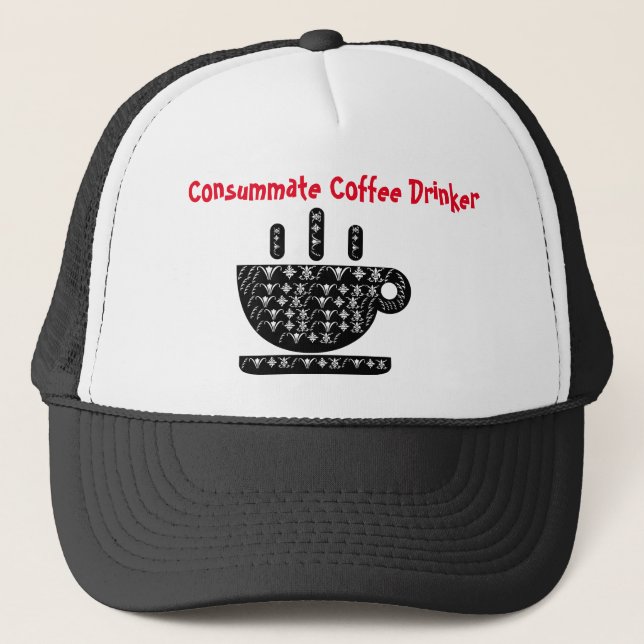 Casquette Consommateur de café (Devant)