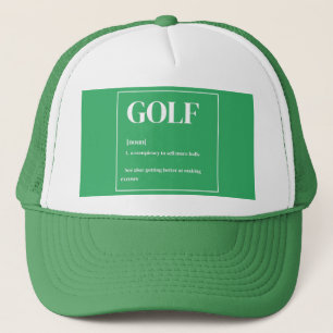 Casquette Conspiration sur le golf