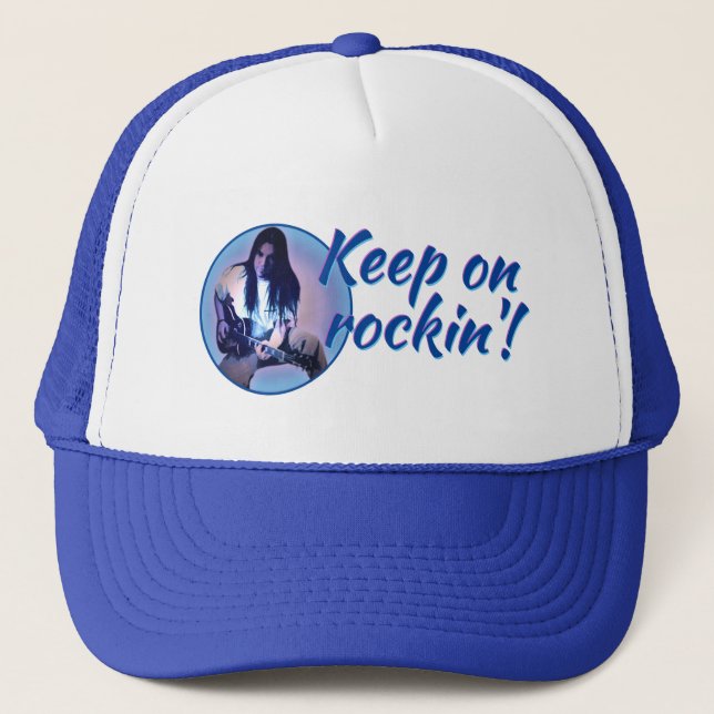 Casquette Continuez à rocher ! (Devant)