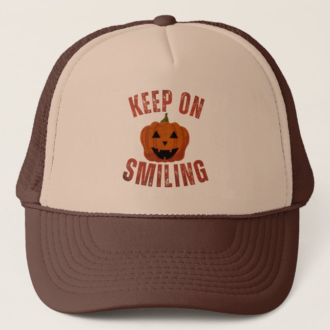 CASQUETTE CONTINUEZ À SOURIRE (Devant)