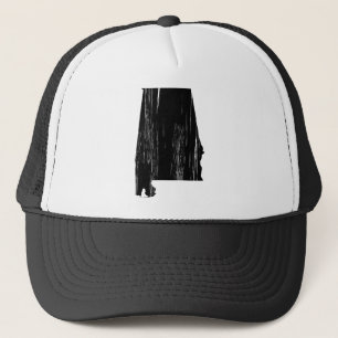 Casquette Contour affligé d'état de l'Alabama
