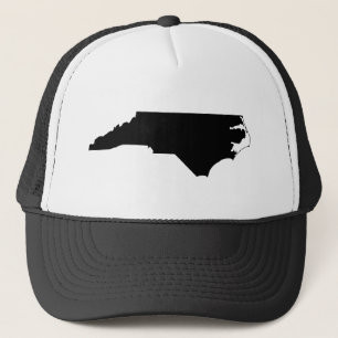 Casquette Contour d'état de la Caroline du Nord