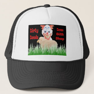 Casquette Contrats sales faits avec des moutons