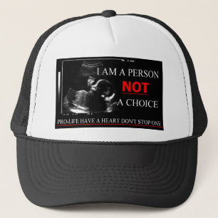 Casquette Contre l'avortement et l'euthanasie ayez un coeur