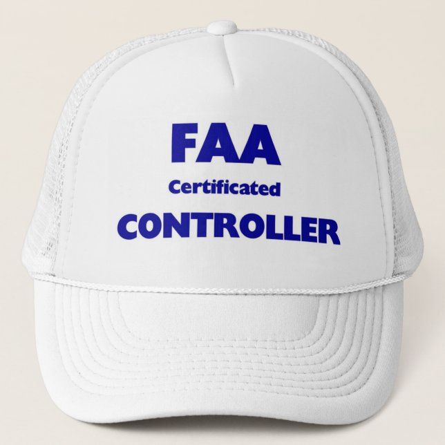 Casquette Contrôleur diplômée par FAA (Devant)