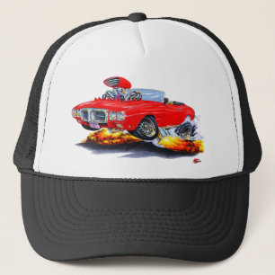 Casquette Convertible 1969 rouge de Firebird