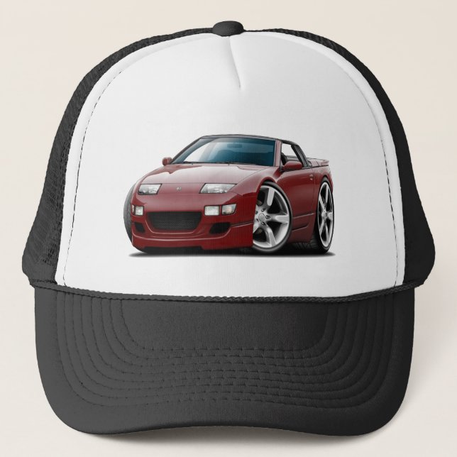 Casquette Convertible marron de Nissan 300ZX (Devant)