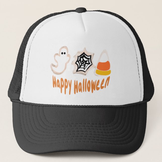 Casquette Cookies de Halloween Boulangerie Cuisson  (Devant)