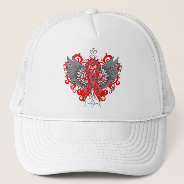 Casquette Cool de sensibilisation aux maladies cardiaques (Devant)