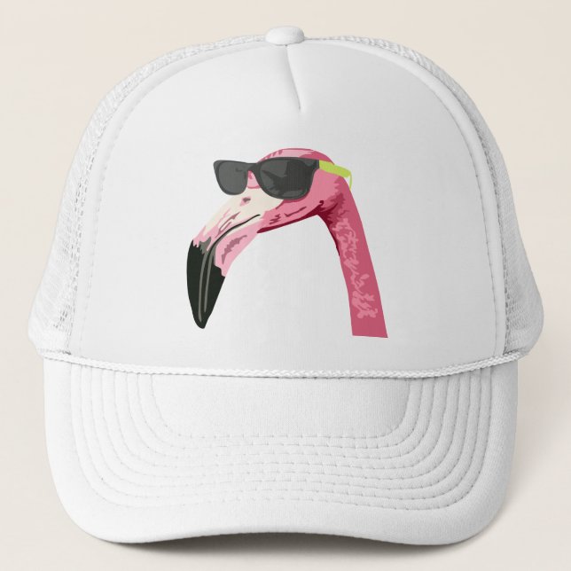 Casquette Cool Flamingo (Devant)