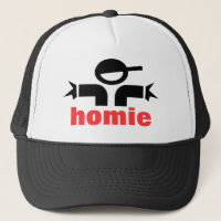 Cool homie logo trucker hat
