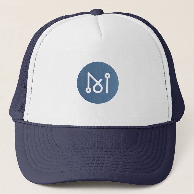 Casquette Cool Matrix AI Network CryptoCurrency Coin Sign (Devant)