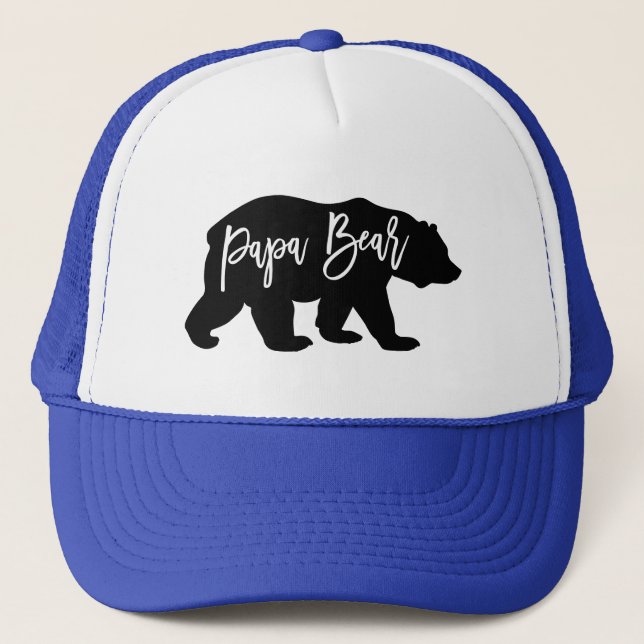 Casquette Cool Papa Papa Papa Bear (Devant)