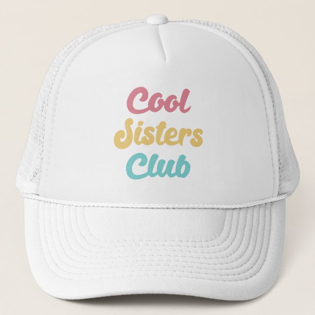 Casquette Cool Sisters Club II (Devant)