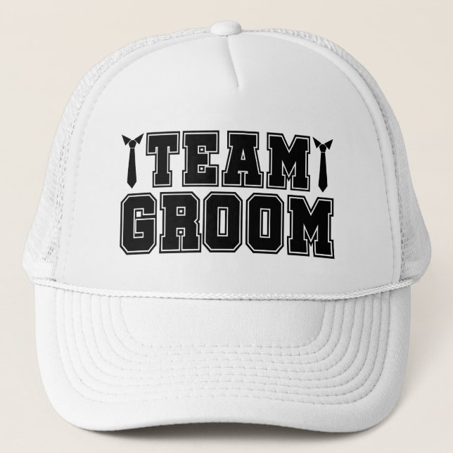 Casquette Cool Team Groom Wedding party  (Devant)