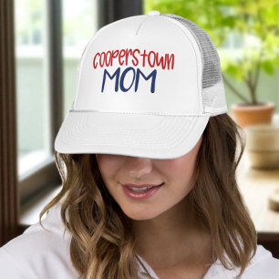 Casquette Cooperstown MOM Baseball / Tournoi Rouge Bleu