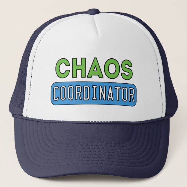 Casquette Coordonnateur de chaos (Devant)