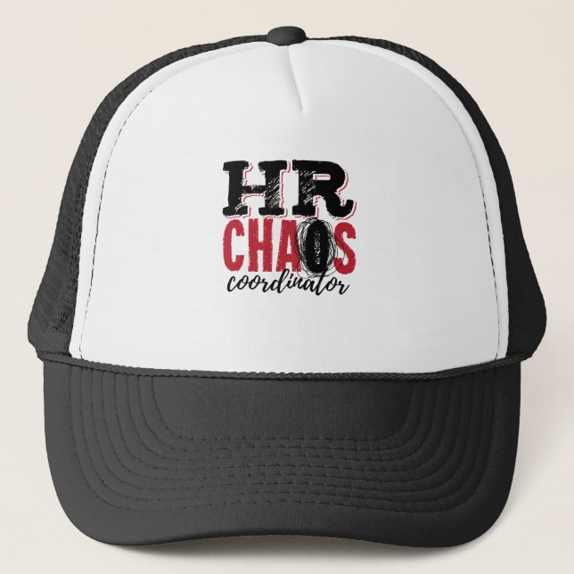 Casquette Coordonnateur du Chaos des ressources humaines (Devant)