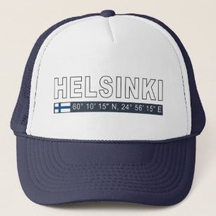 Casquette Coordonnées d'Helsinki