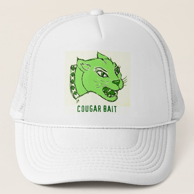 CASQUETTE COPIE D'AMORCE DE PUMA EN VERT (Devant)