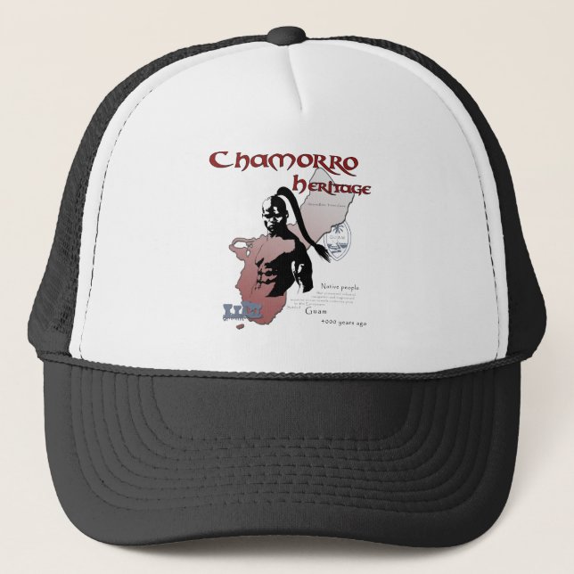 Casquette Copie d'esprit de Chamorro (Devant)