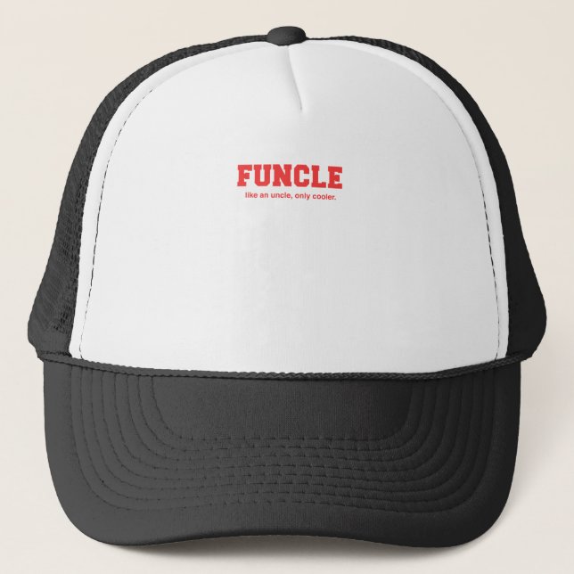 Casquette Copie drôle d'université de Funcle (Devant)