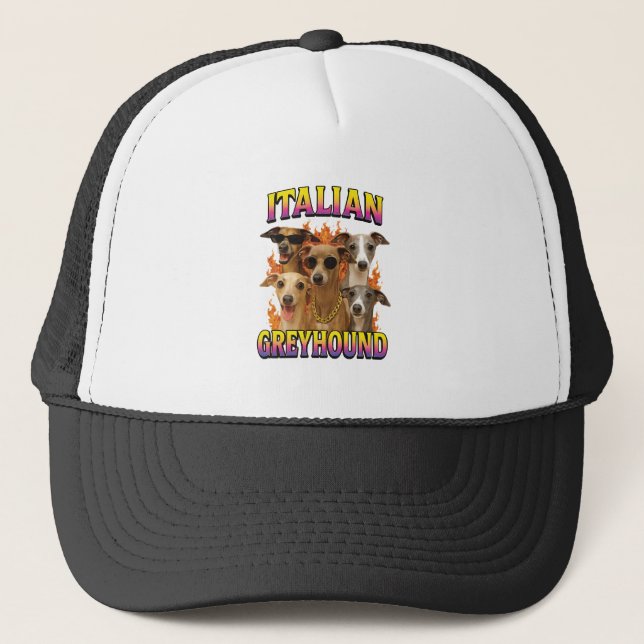 Casquette Copie Lévrier Italien (Devant)