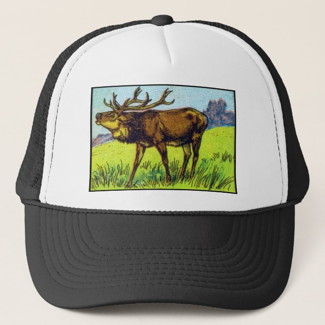 Casquette Copie vintage de cerfs communs (Devant)