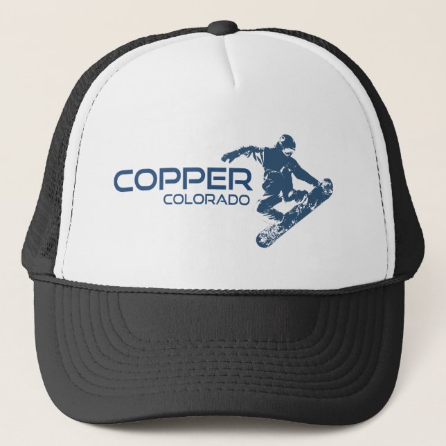 Casquette Copper Mountain Colorado Snowboardeur (Devant)