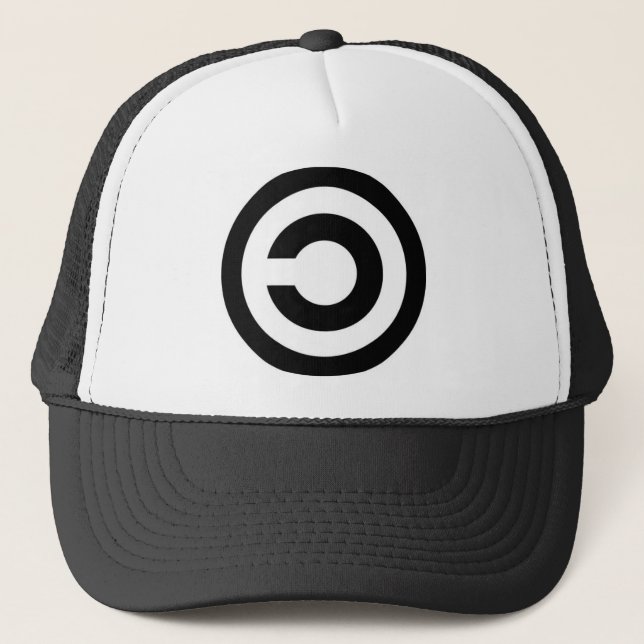 Casquette copyleft (Devant)