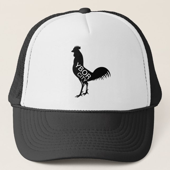 Casquette Coq de la ville de Ybor (Tampa, FL) (Devant)
