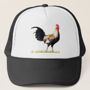 Casquette Coq d'or d'Américain de Duckwing