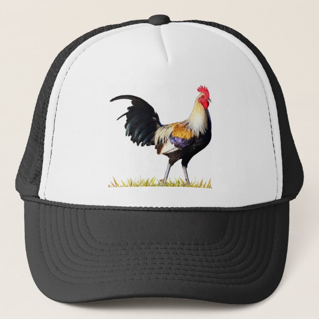 Casquette Coq d'or d'Américain de Duckwing (Devant)