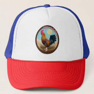 Casquette Coq gitan lever et briller ovale vintage de Key We